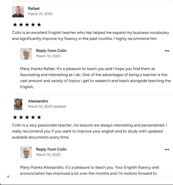 Testimonials Testimonials